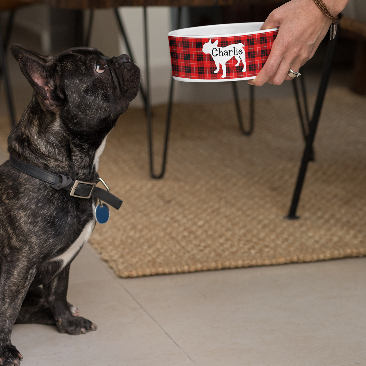 Dog Bowl - Personalized Ceramic Pet Bowl