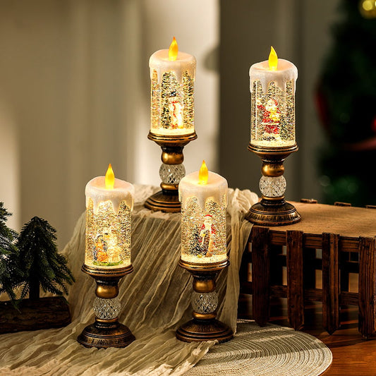 🎁Weihnachtsverkauf 50% Rabatt🎅Flammenlose LED-Weihnachtskerze🕯️