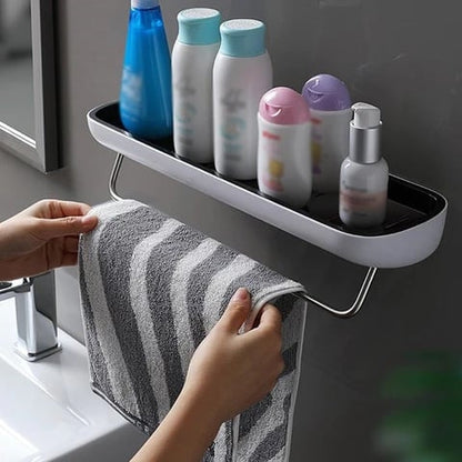 🎁HELLSCHEINUNG 49 % RABATT⏳Bohrfreies Badezimmer-Regal