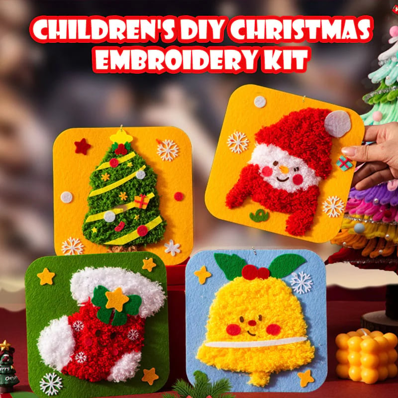 🎄Weihnachtsangebot 49 % RABATT🎅DIY-Weihnachtsbastelset mit Stickvorlage🎁