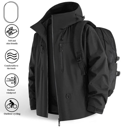 🏆Heißer Sale 49% Rabatt🧡Outdoor-Sport-Jacke, wind- und wasserdicht, für Damen und Herren