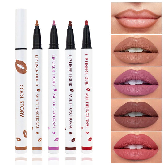 🔥1 KAUFEN, 1 GRATIS ERHALTEN🔥Langhaftender flüssiger Lippenkonturenstift