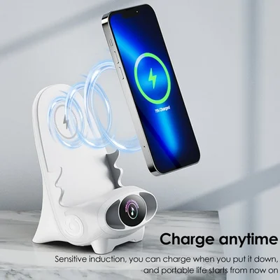 🔥 Hot Sale 49% OFF -🎁Mini Chair Wireless Fast Charger Multifunctional Phone Holder