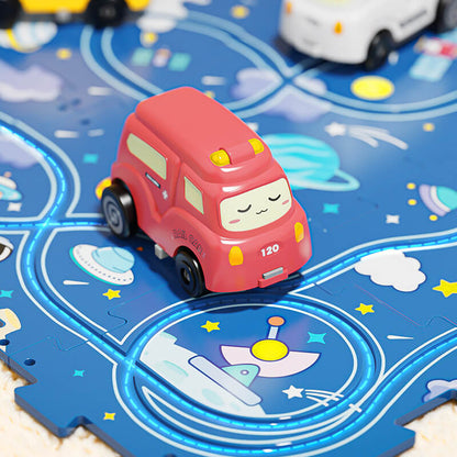 Kinder-Puzzle „Stadtzug-Waggon zum Selberbauen“ – ideales Geschenk