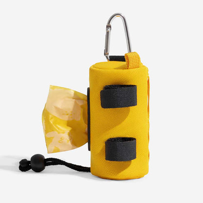 FUNNYFUZZY wasserdichter Leinenhalter mit Kotbeutelspender zum Befestigen – Flexi Walker