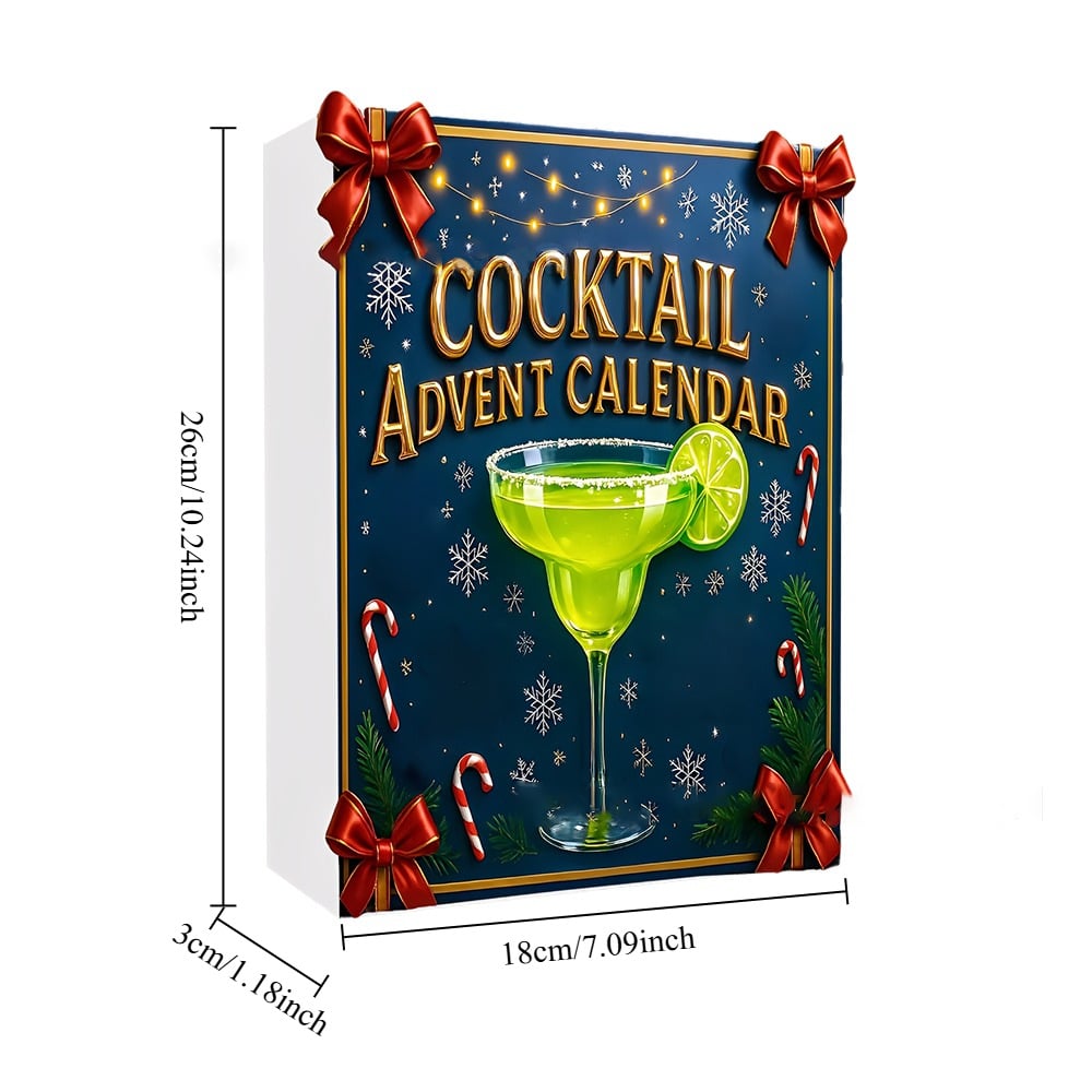 🎄Christmas Sale 50% Off🍸2025 Cocktail Advent Calendar