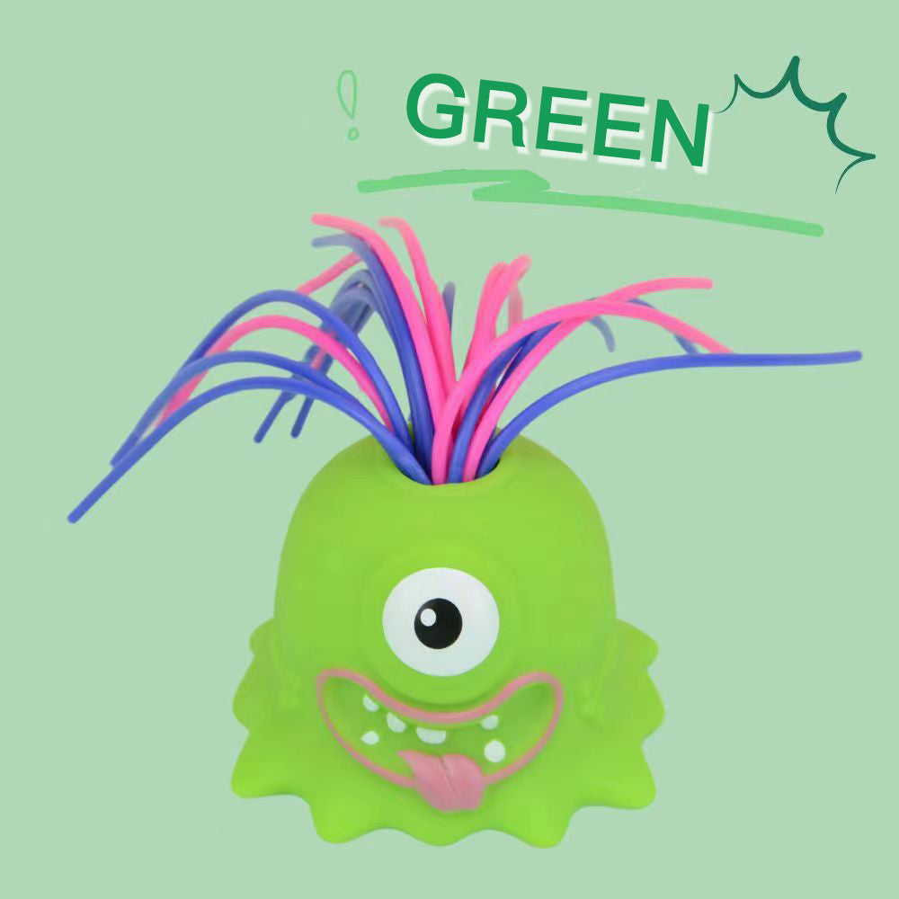 👾 JETZT 50% RABATT! 🧸 Haarziehendes Monster-Stressspielzeug – Dehnbares sensorisches Fidget-Tool für Angstlinderung & Konzentration, sicher für Kinder/Erwachsene 🎯✨