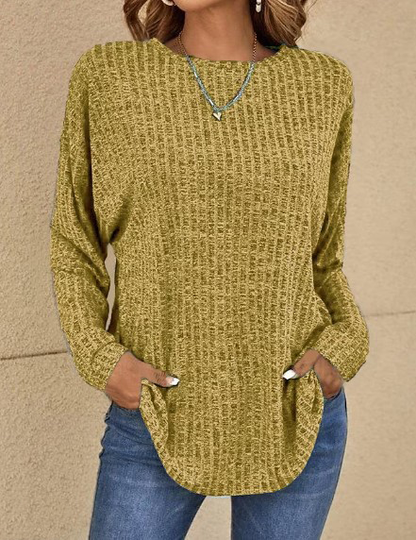 🔥Lässiger Langarmpullover✨Kaufe 2, Gratisversand