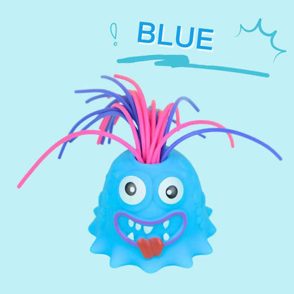 👾 JETZT 50% RABATT! 🧸 Haarziehendes Monster-Stressspielzeug – Dehnbares sensorisches Fidget-Tool für Angstlinderung & Konzentration, sicher für Kinder/Erwachsene 🎯✨
