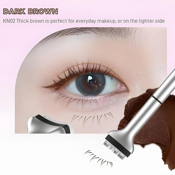 💥Jahresendaktion🔥2 kaufen, 1 gratis erhalten🔥2-in-1-Set aus Eyeliner und Stempel für die unteren Wimpern