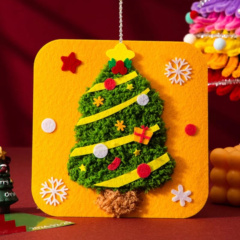 🎄Weihnachtsangebot 49 % RABATT🎅DIY-Weihnachtsbastelset mit Stickvorlage🎁
