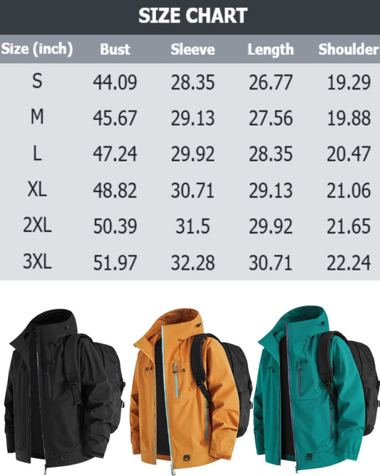 🏆Heißer Sale 49% Rabatt🧡Outdoor-Sport-Jacke, wind- und wasserdicht, für Damen und Herren