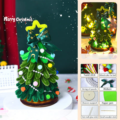 Gedrehter Stab-Weihnachtsbaum🎄 - Kreative handgefertigte Geschenkanhänger🌟