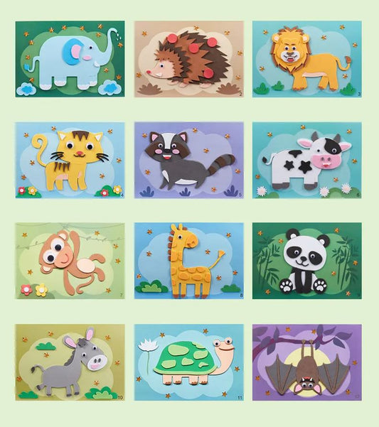 🔥HOT SALE-49% RABATT🔥Cartoon EVA-Sticker-Spielzeug