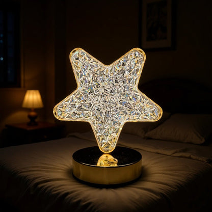 🎁Christmas Sale 50% OFF!!🎄50K+ SOLD! ✨Rechargeable Luxury Crystal LED Night Light Lamp