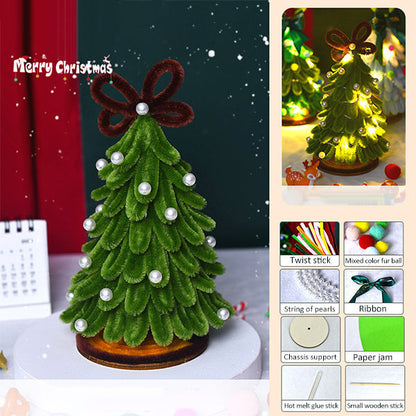 Gedrehter Stab-Weihnachtsbaum🎄 - Kreative handgefertigte Geschenkanhänger🌟