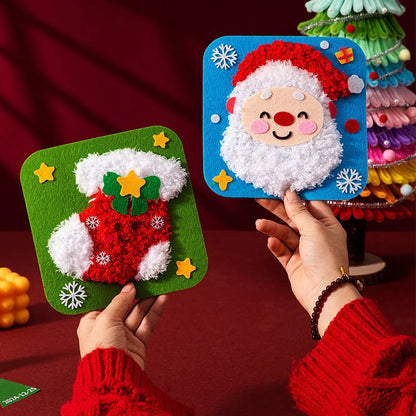 🎄Weihnachtsangebot 49 % RABATT🎅DIY-Weihnachtsbastelset mit Stickvorlage🎁