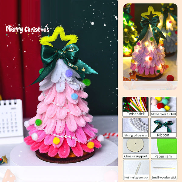 Gedrehter Stab-Weihnachtsbaum🎄 - Kreative handgefertigte Geschenkanhänger🌟