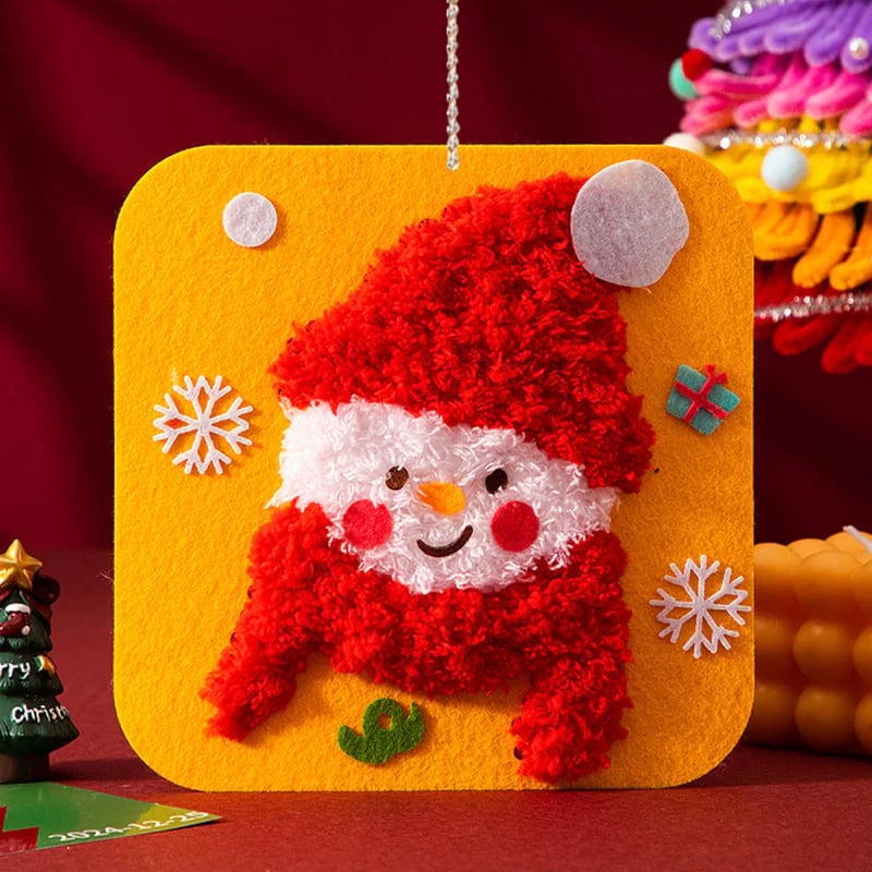 🎄Weihnachtsangebot 49 % RABATT🎅DIY-Weihnachtsbastelset mit Stickvorlage🎁