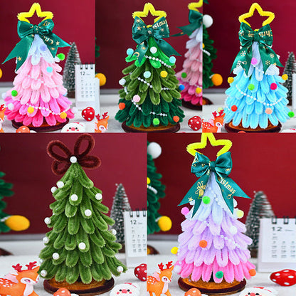 Gedrehter Stab-Weihnachtsbaum🎄 - Kreative handgefertigte Geschenkanhänger🌟