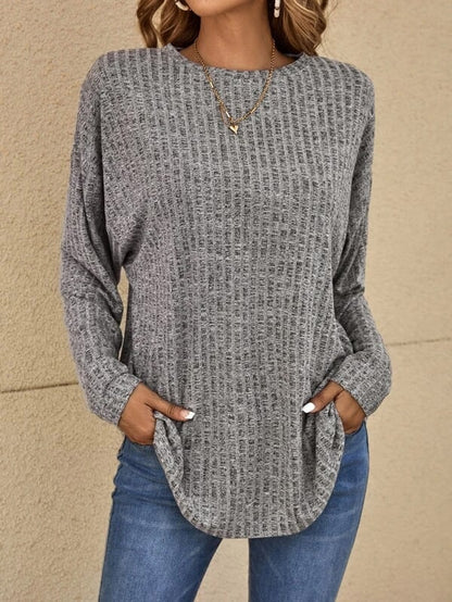 🔥Lässiger Langarmpullover✨Kaufe 2, Gratisversand