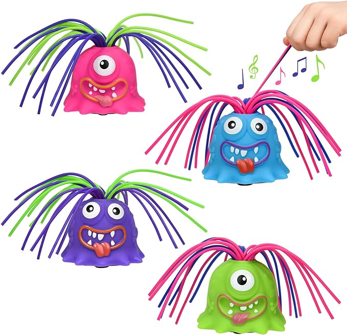 👾 JETZT 50% RABATT! 🧸 Haarziehendes Monster-Stressspielzeug – Dehnbares sensorisches Fidget-Tool für Angstlinderung & Konzentration, sicher für Kinder/Erwachsene 🎯✨