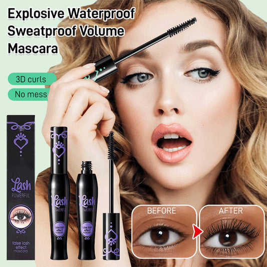 🔥1 kaufen, 1 gratis erhalten – 49% RABATT🎅Wasserfeste, schweißfeste Volumen-Mascara