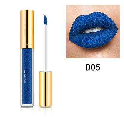 Metallic-Flüssig-Diamant-Glitzer-Lipstick