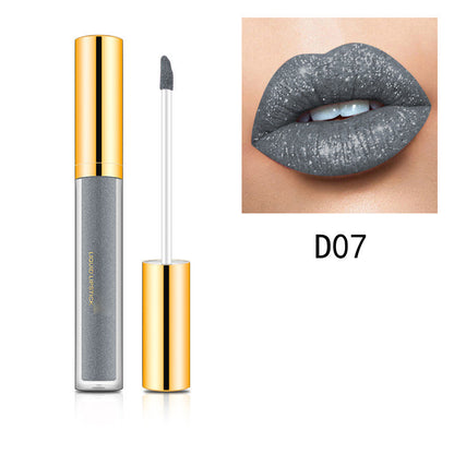 Metallic-Flüssig-Diamant-Glitzer-Lipstick