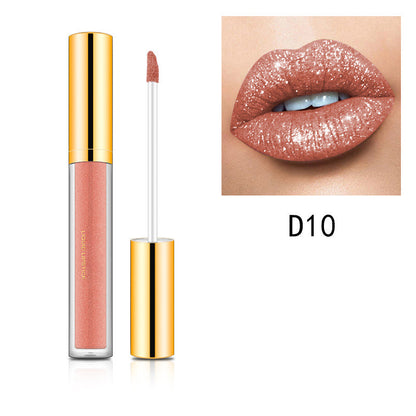 Metallic-Flüssig-Diamant-Glitzer-Lipstick