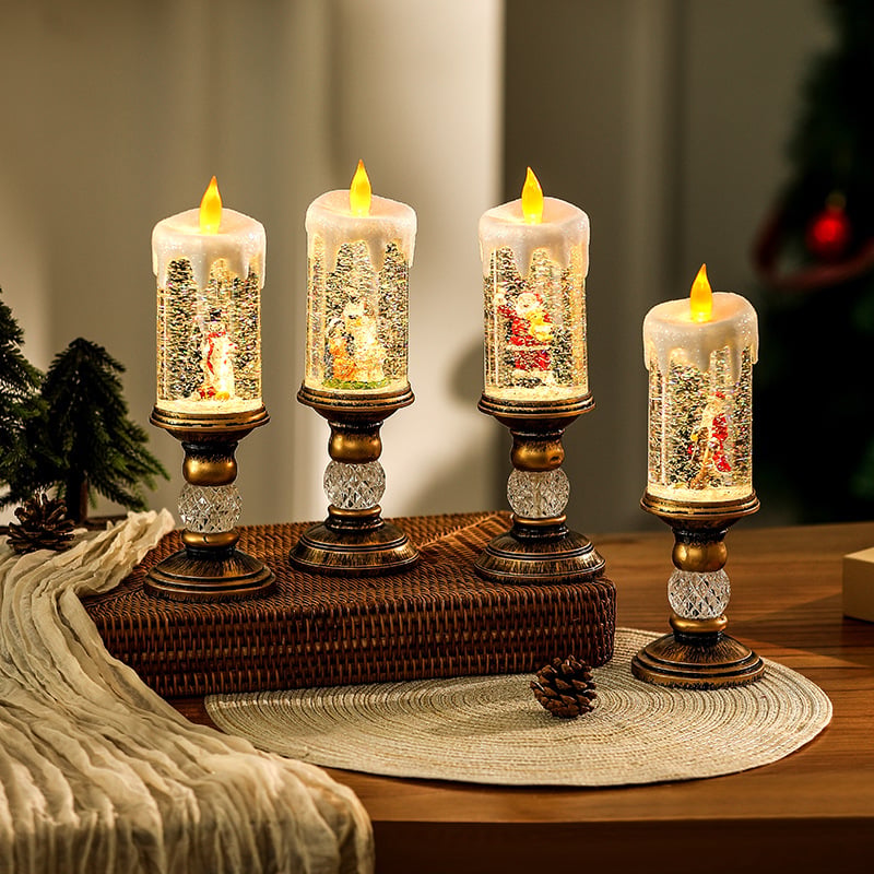 🎁Weihnachtsverkauf 50% Rabatt🎅Flammenlose LED-Weihnachtskerze🕯️