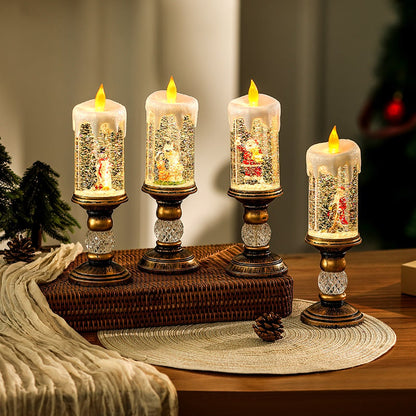 🎁Weihnachtsverkauf 50% Rabatt🎅Flammenlose LED-Weihnachtskerze🕯️