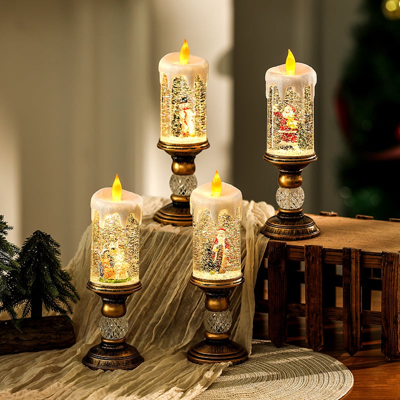 🎁Weihnachtsverkauf 50% Rabatt🎅Flammenlose LED-Weihnachtskerze🕯️