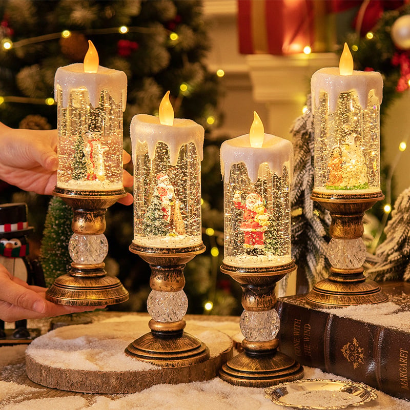 🎁Weihnachtsverkauf 50% Rabatt🎅Flammenlose LED-Weihnachtskerze🕯️