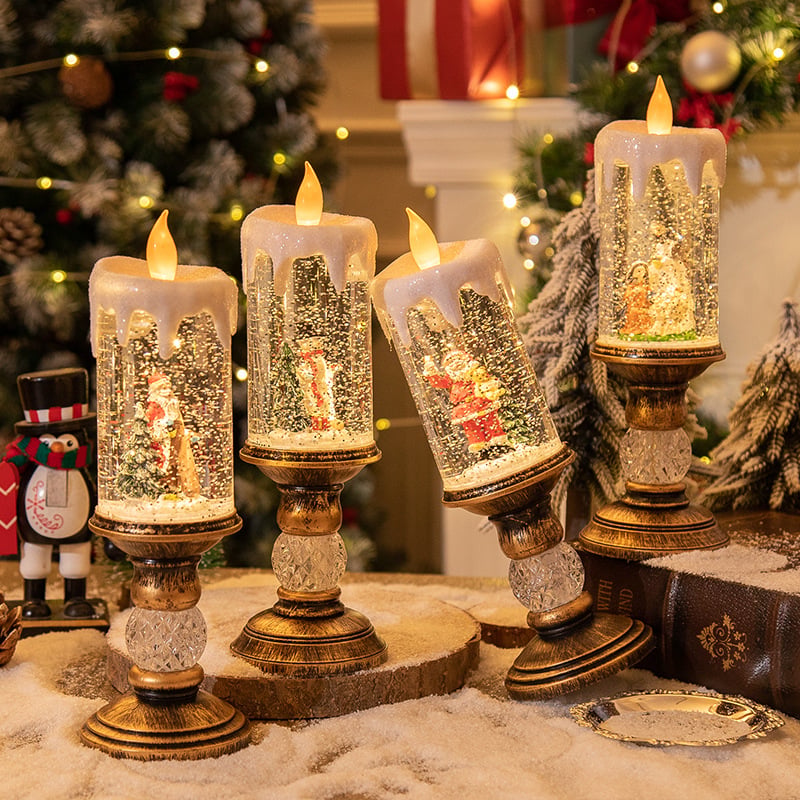 🎁Weihnachtsverkauf 50% Rabatt🎅Flammenlose LED-Weihnachtskerze🕯️