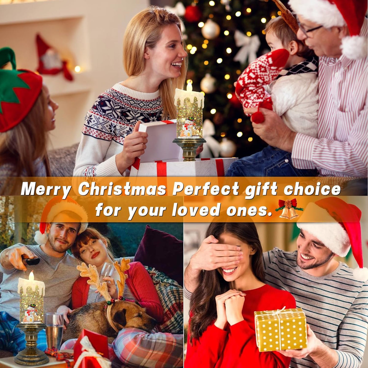 🎁Weihnachtsverkauf 50% Rabatt🎅Flammenlose LED-Weihnachtskerze🕯️