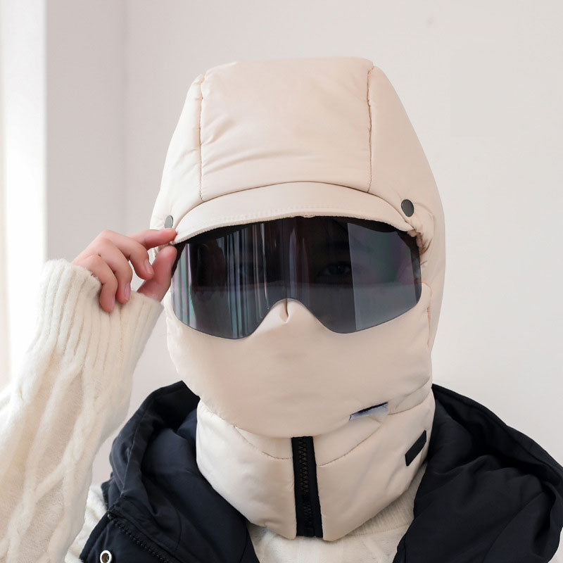 ❄️Winter-Sale 49 % RABATT🌟Winddichte Outdoor-Gesichtsmaske mit Schutzbrille