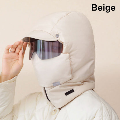 ❄️Winter-Sale 49 % RABATT🌟Winddichte Outdoor-Gesichtsmaske mit Schutzbrille