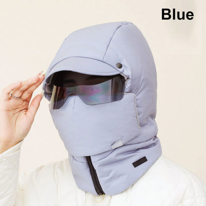❄️Winter-Sale 49 % RABATT🌟Winddichte Outdoor-Gesichtsmaske mit Schutzbrille