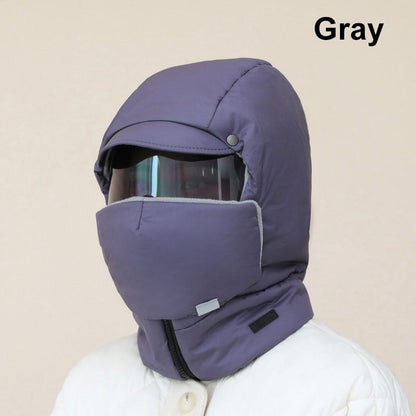 ❄️Winter-Sale 49 % RABATT🌟Winddichte Outdoor-Gesichtsmaske mit Schutzbrille
