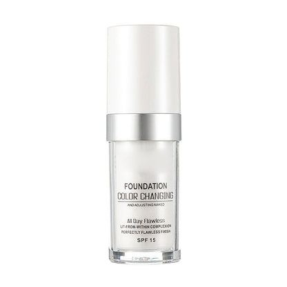 🔥Mega-Angebot – 60 % Rabatt🎉Langanhaltende, feuchtigkeitsspendende Foundation mit Farbveränderung