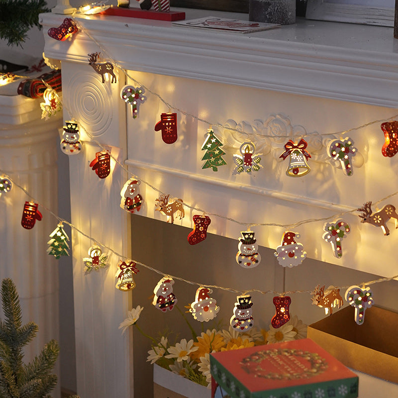 🎄Weihnachtsangebot 50% Rabatt🎅Mach dich bereit für Weihnachten:  LED-Lichterkette mit Weihnachtsmann💡