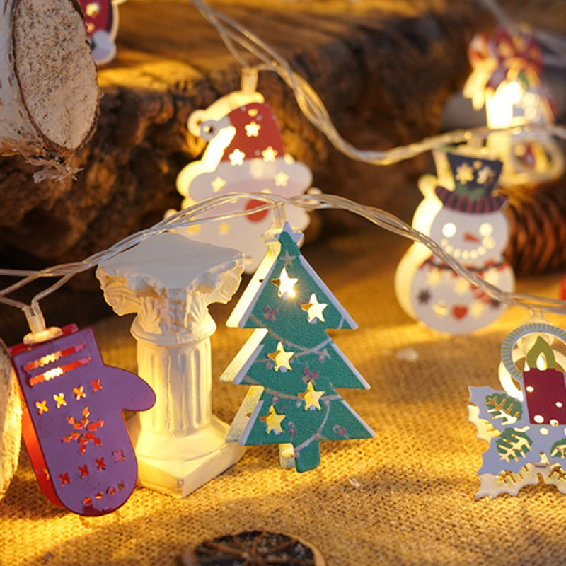 🎄Weihnachtsangebot 50% Rabatt🎅Mach dich bereit für Weihnachten:  LED-Lichterkette mit Weihnachtsmann💡
