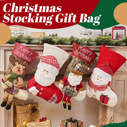🎄Frühweihnachts-Sale 50 % RABATT🎁 Weihnachtsstrumpf-Geschenkbeutel