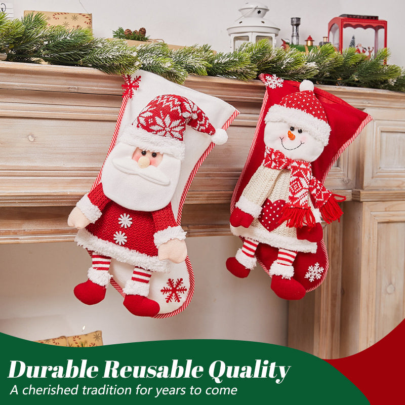 🎄Frühweihnachts-Sale 50 % RABATT🎁 Weihnachtsstrumpf-Geschenkbeutel