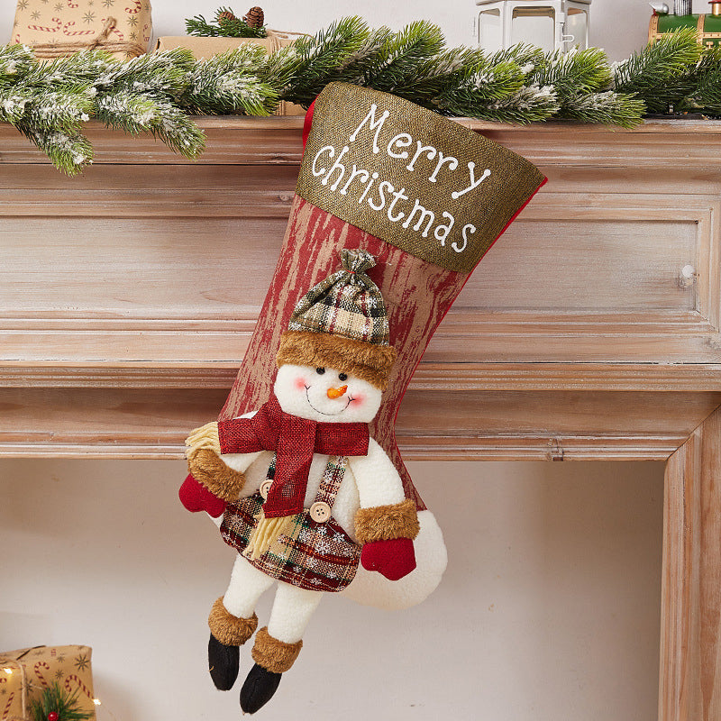 🎄Frühweihnachts-Sale 50 % RABATT🎁 Weihnachtsstrumpf-Geschenkbeutel