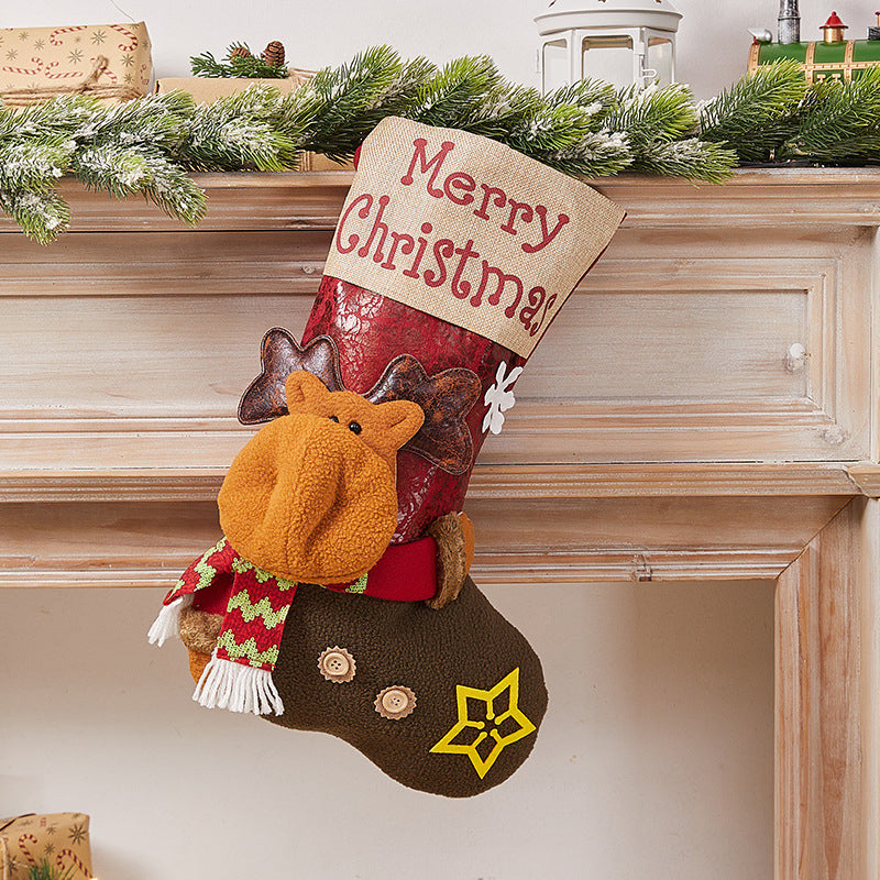 🎄Frühweihnachts-Sale 50 % RABATT🎁 Weihnachtsstrumpf-Geschenkbeutel