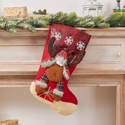 🎄Frühweihnachts-Sale 50 % RABATT🎁 Weihnachtsstrumpf-Geschenkbeutel