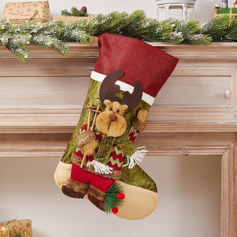 🎄Frühweihnachts-Sale 50 % RABATT🎁 Weihnachtsstrumpf-Geschenkbeutel
