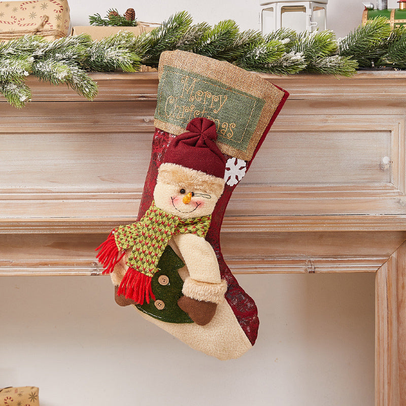 🎄Frühweihnachts-Sale 50 % RABATT🎁 Weihnachtsstrumpf-Geschenkbeutel